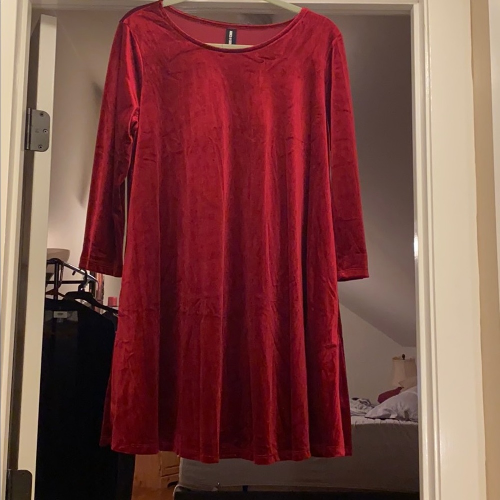 3/4 sleeve Agnes and Dora swing dress